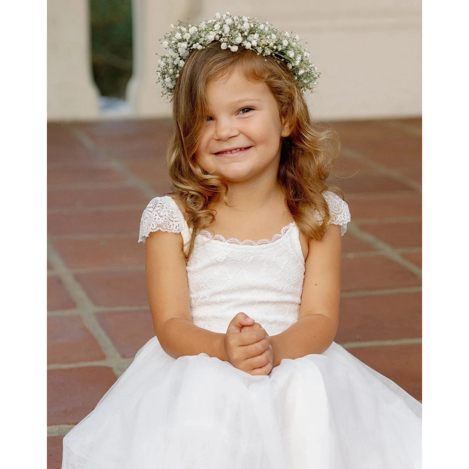 camilla dress || white