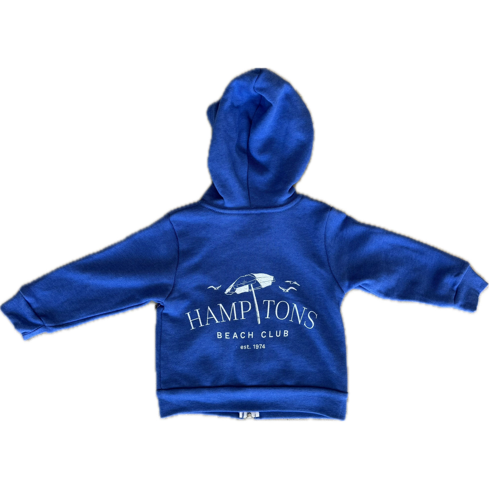 hamptons beach club zip up sweatshirt