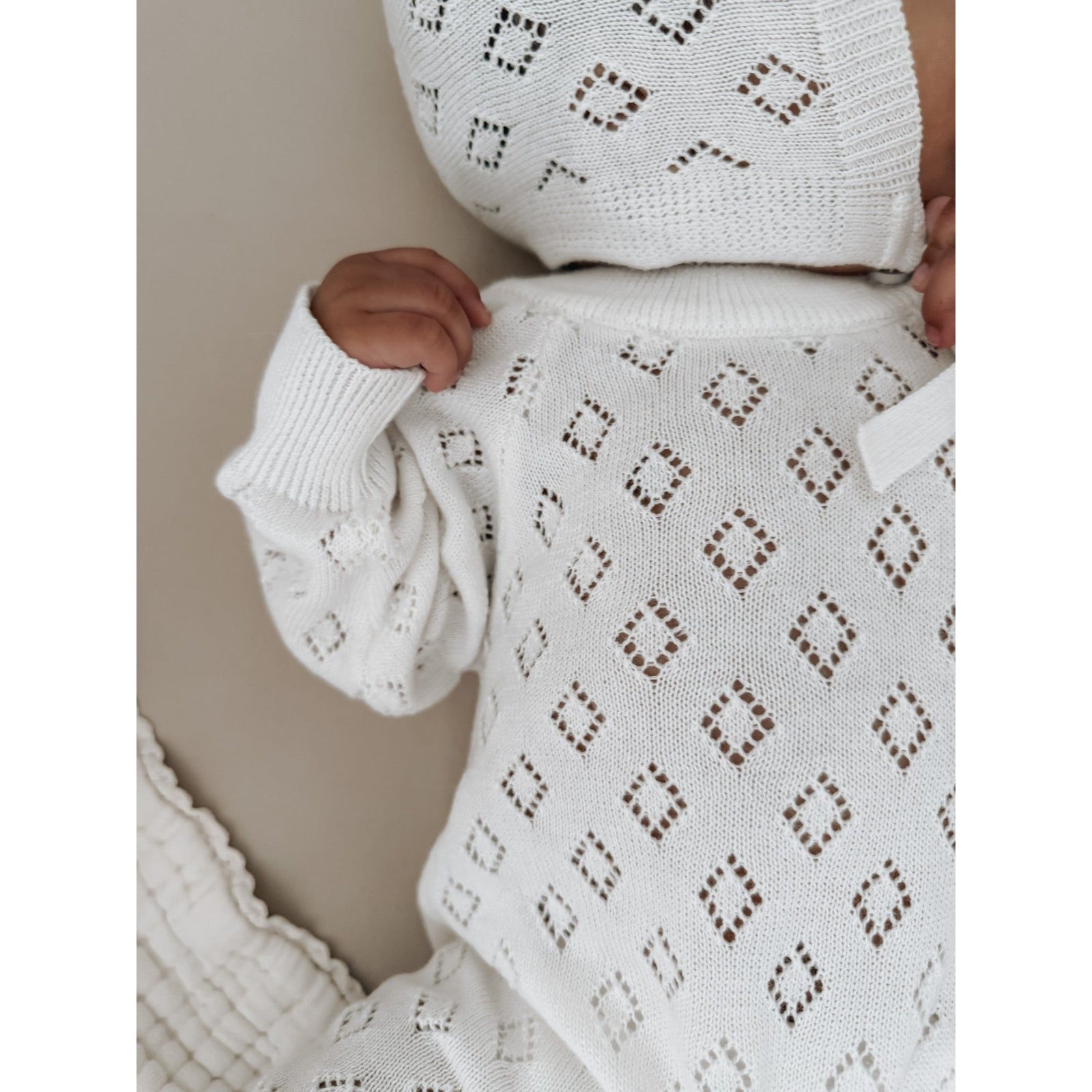 Bring Me Home Diamond Pointelle Bundle - White