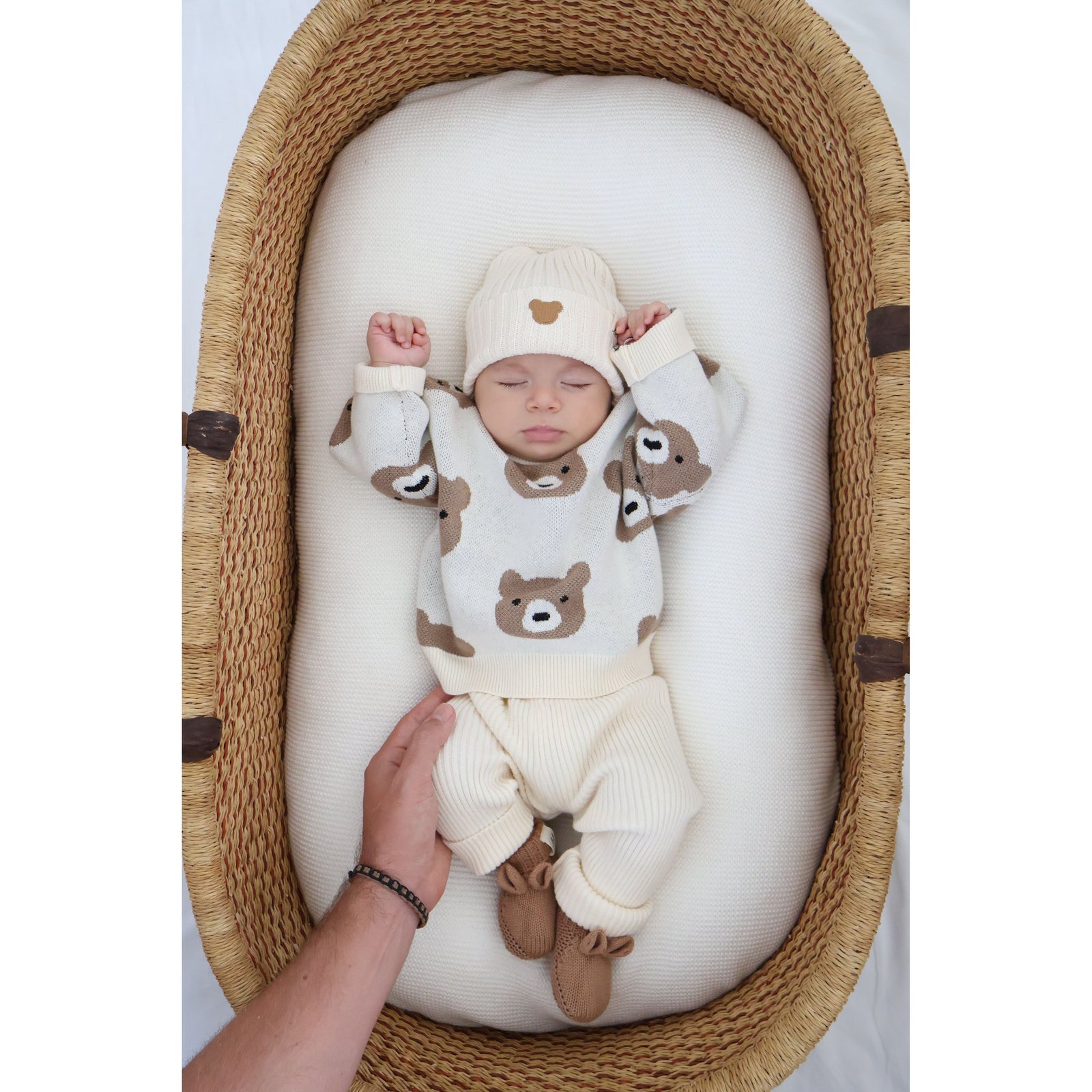 Little Bear Jacquard Sweater