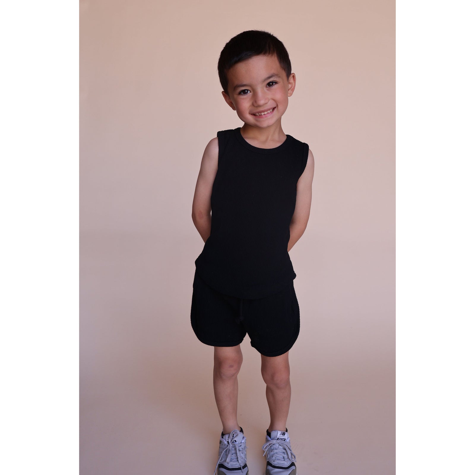Ribbed Tank Short Set