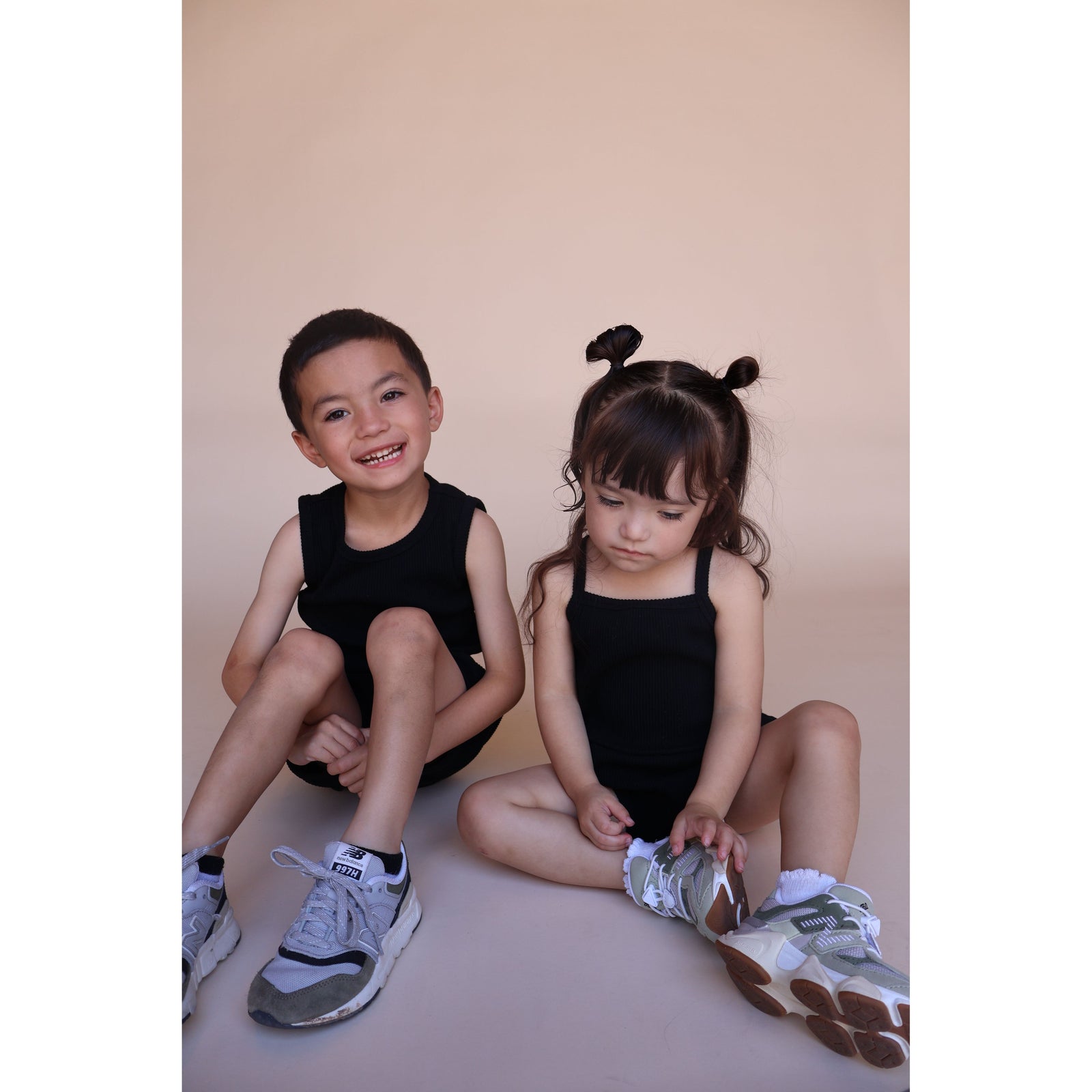 Ribbed Tank Bloomer Set