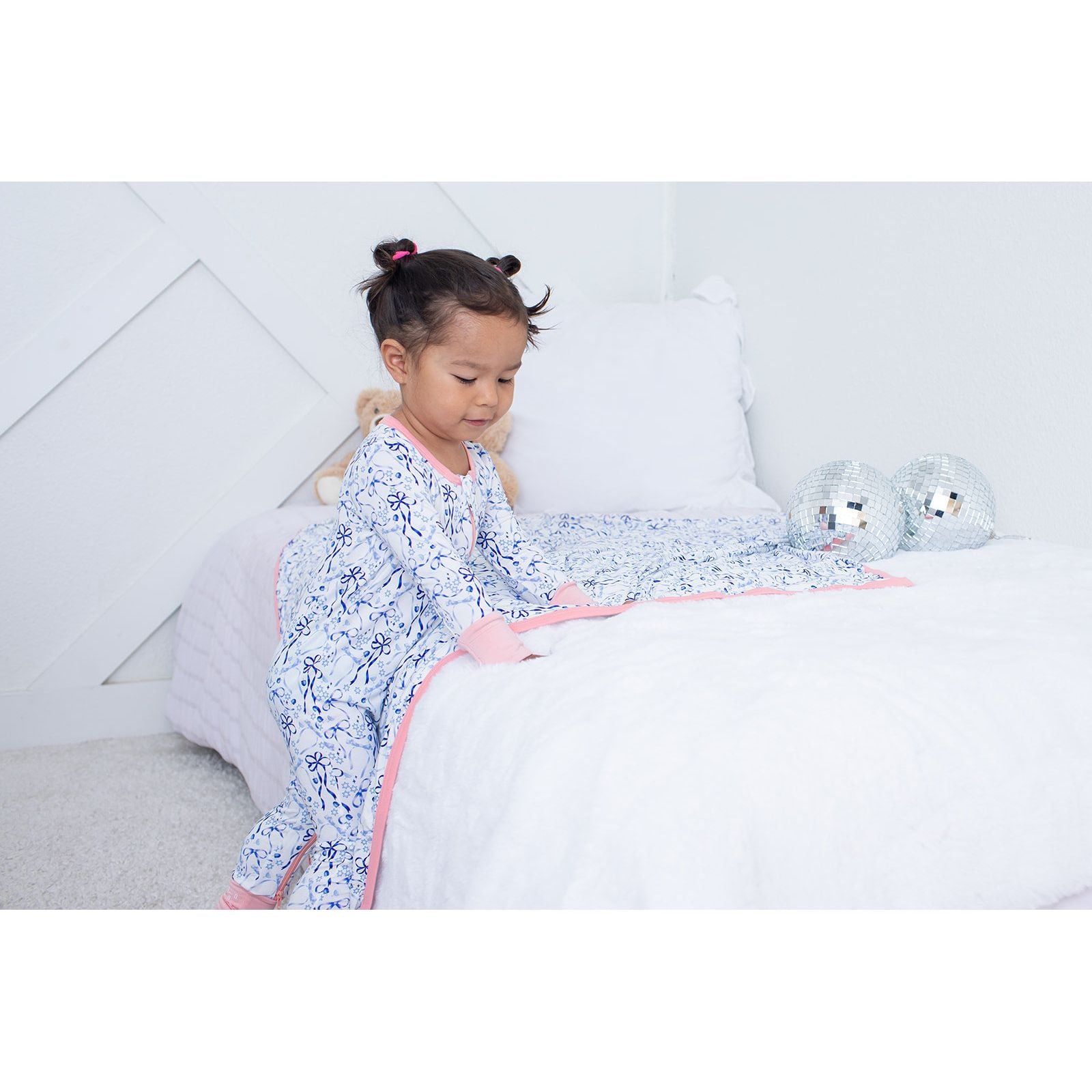 Dreidel Bows Convertible Coverall
