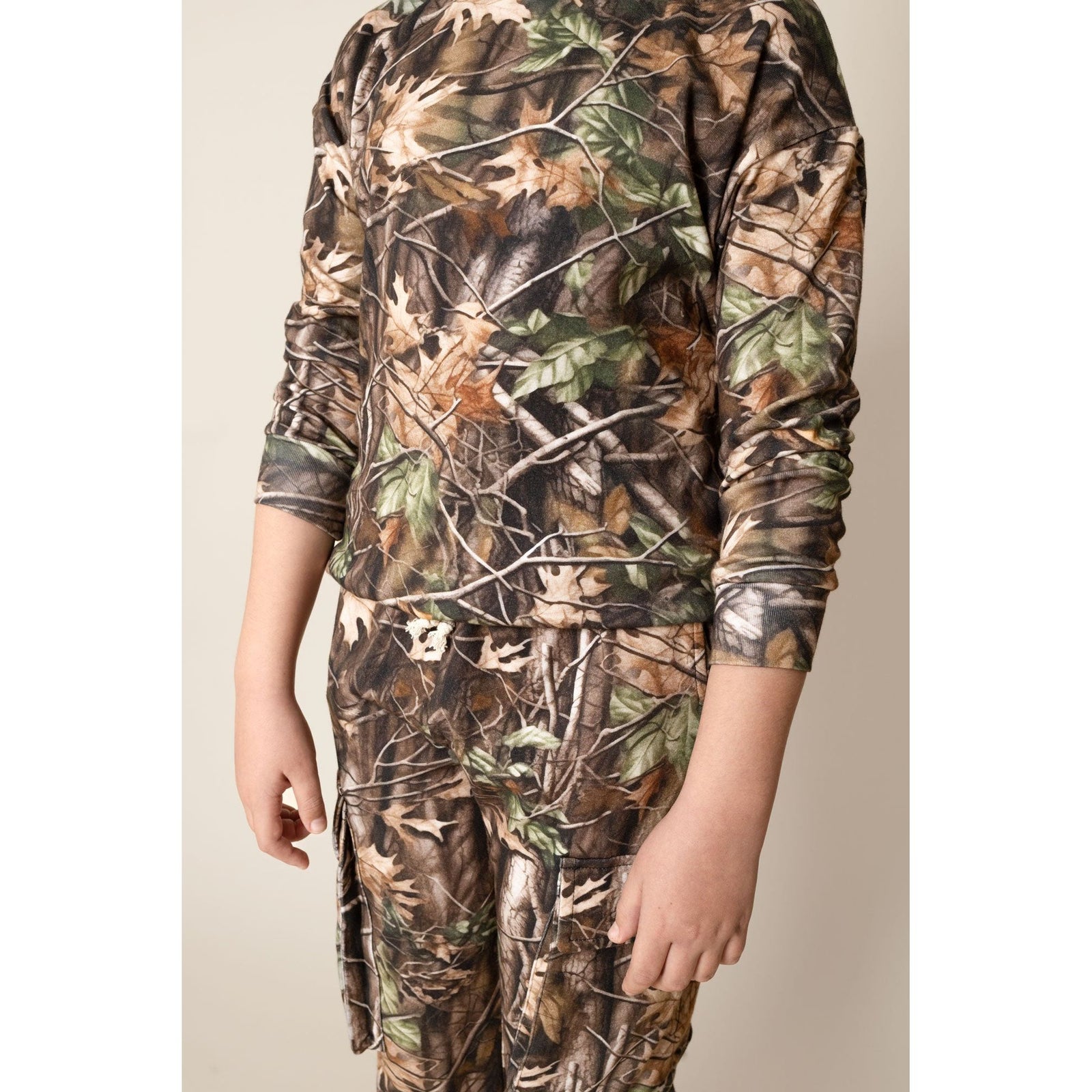 Cargo Jogger Set | Brown Camo