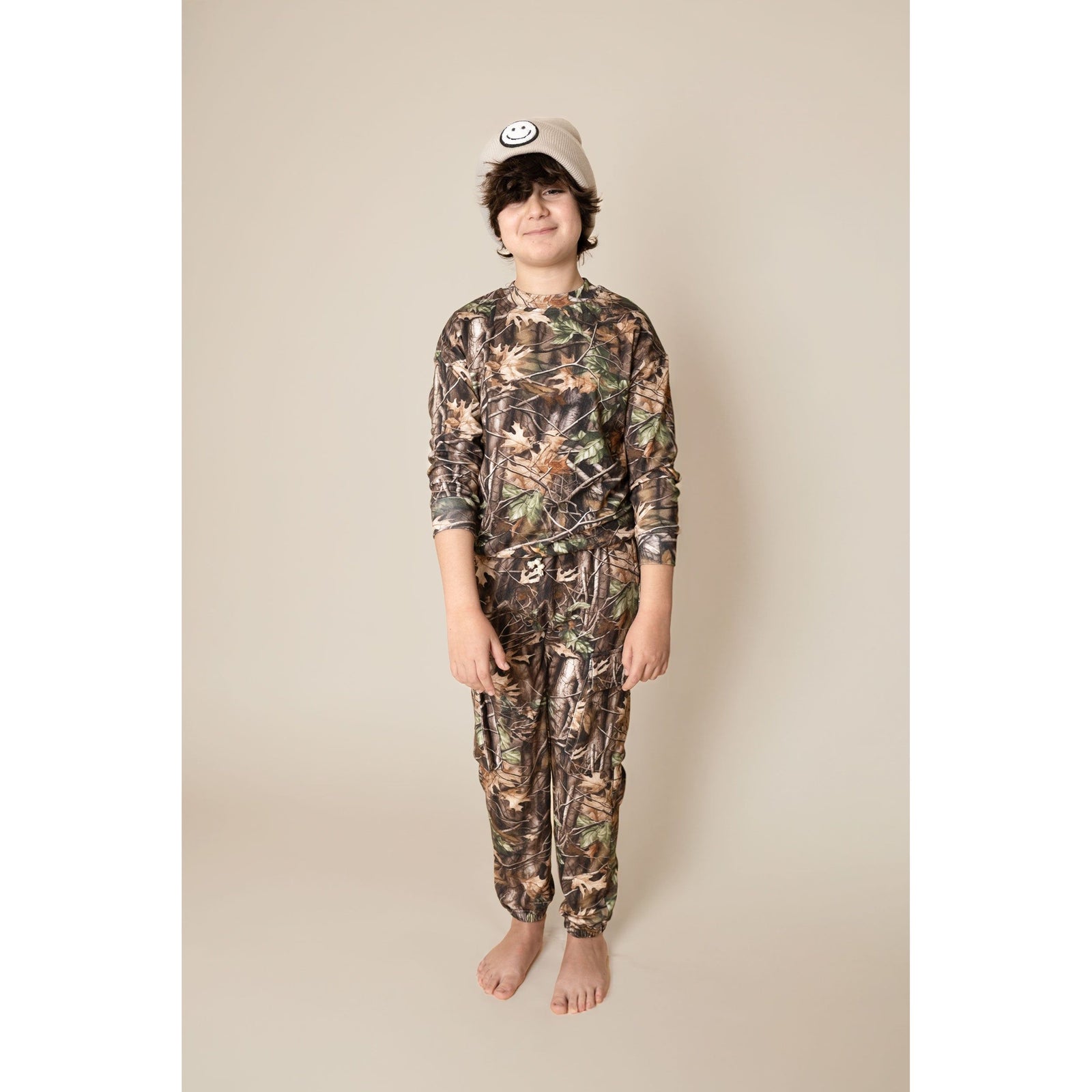 Cargo Jogger Set | Brown Camo