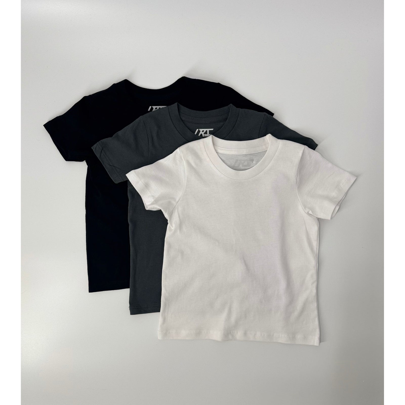 3-PACK RAD ORGANICS TEES - MONOCHROME