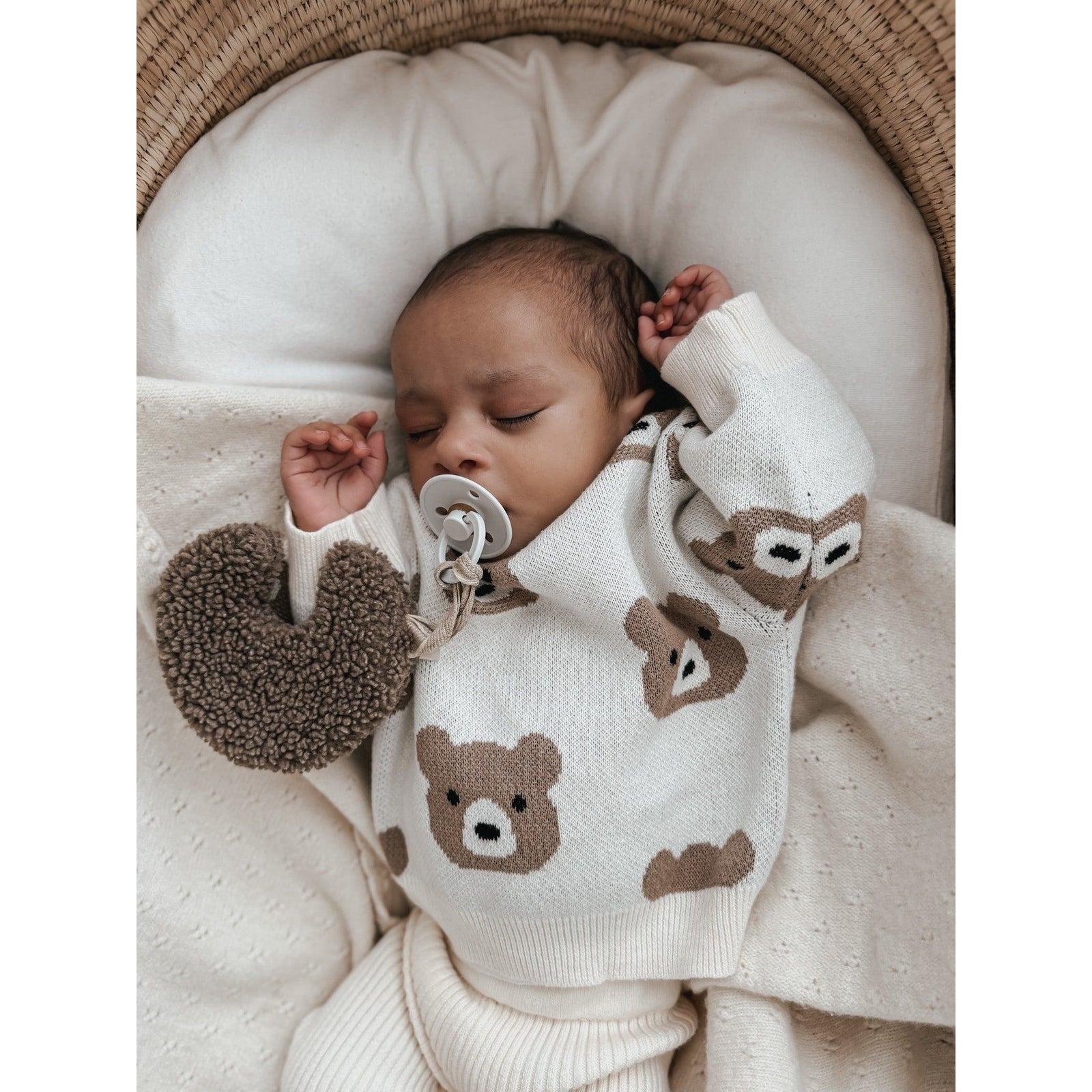 Little Bear Jacquard Sweater