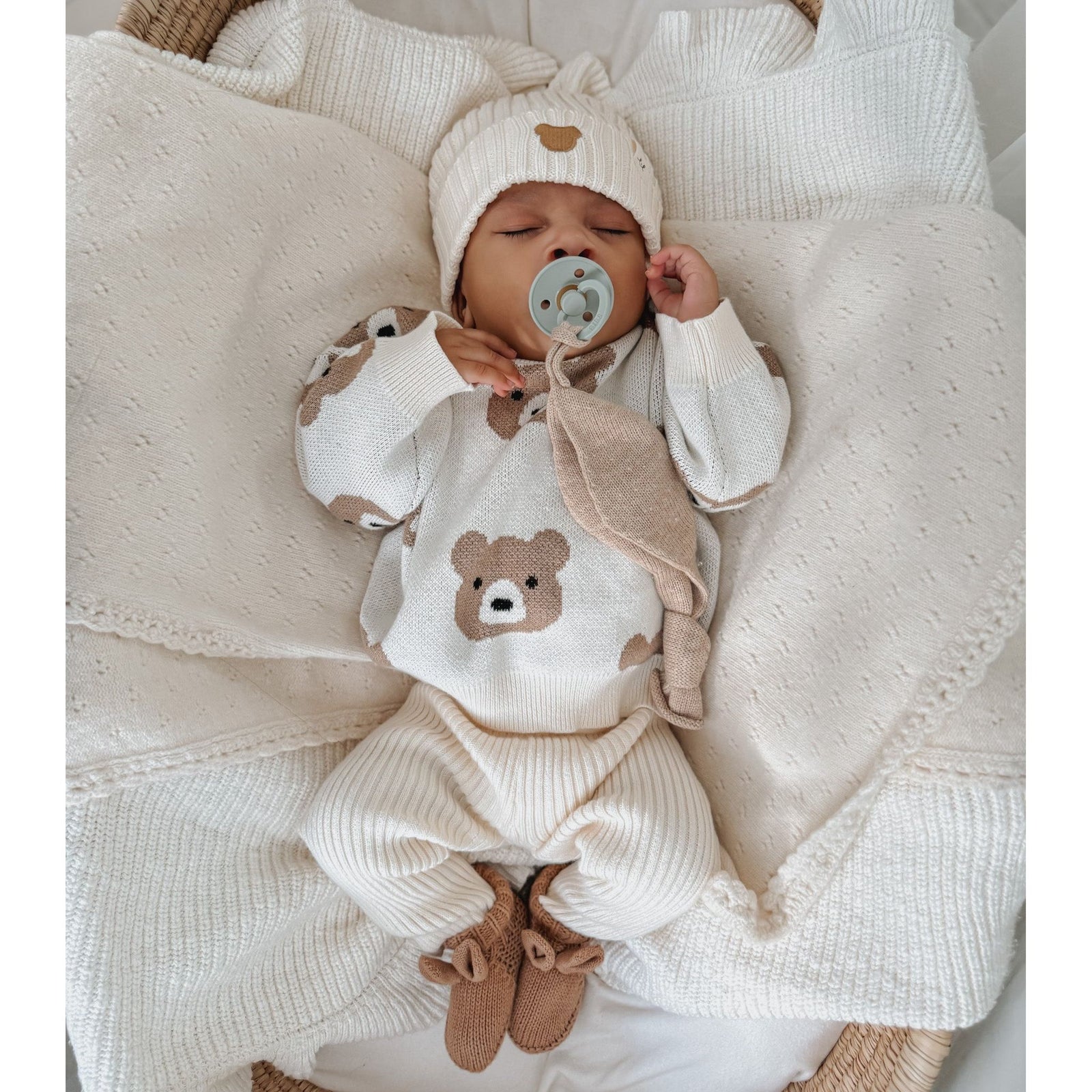 Little Bear Jacquard Sweater