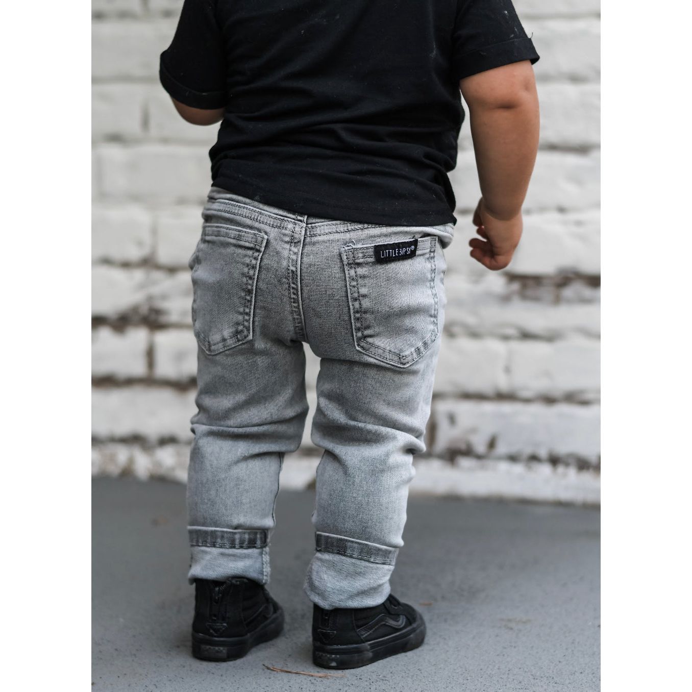 Grey Wash Denim