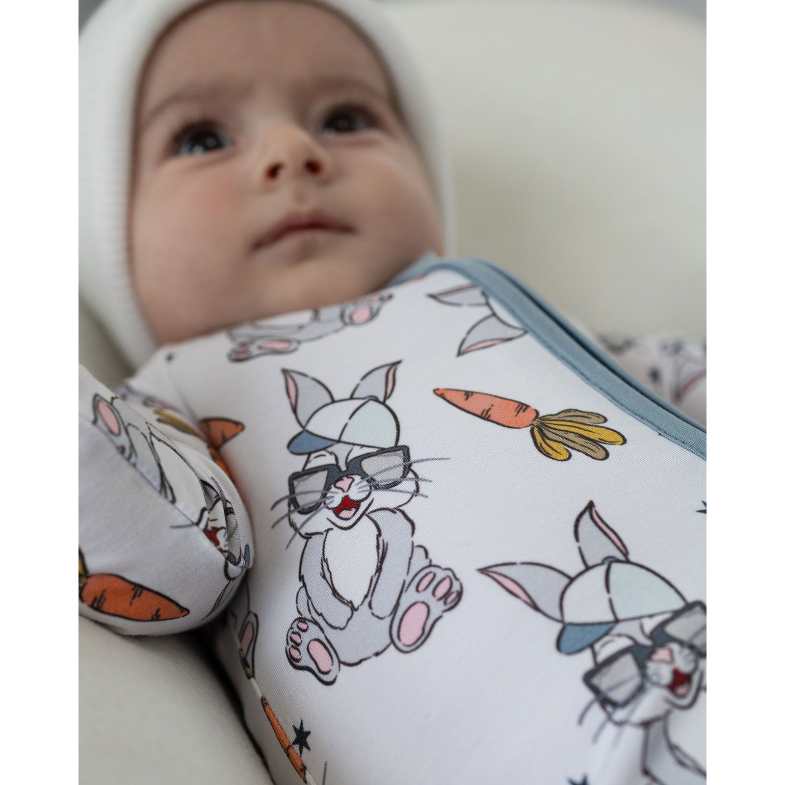 Bamboo Zip Romper | Rad Bunny