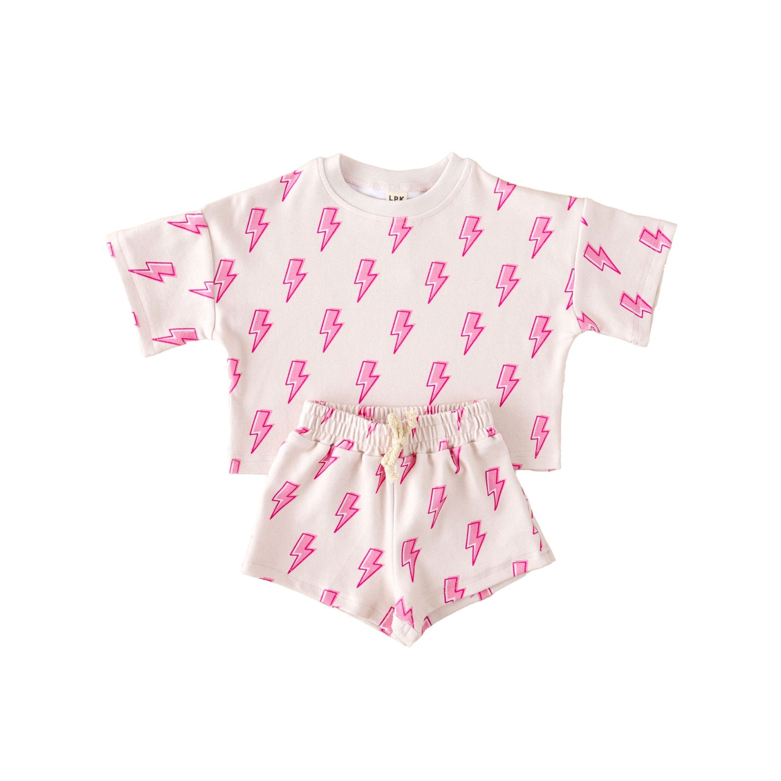 Shorts Set | Pink Bolts