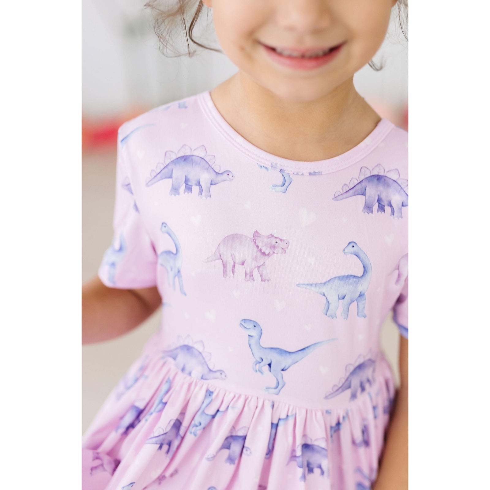 Jurassic Joy S/S Pocket Twirl Dress