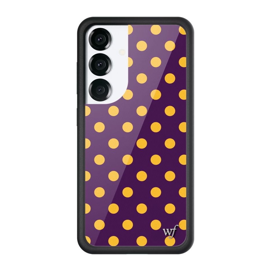 Polka Dot | Purple and Yellow Samsung Galaxy Case