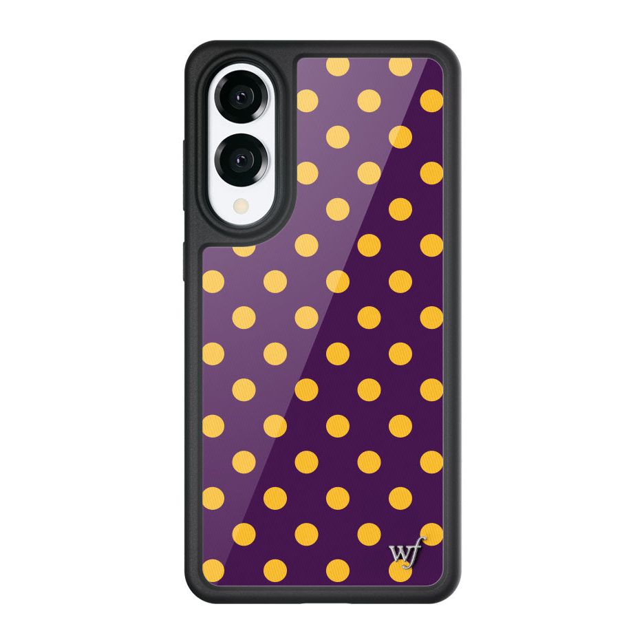 Polka Dot | Purple and Yellow Samsung Galaxy Case