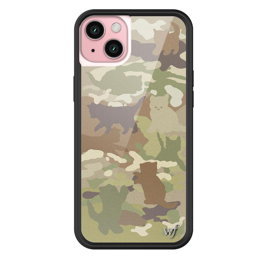 Cat Camo iPhone Case