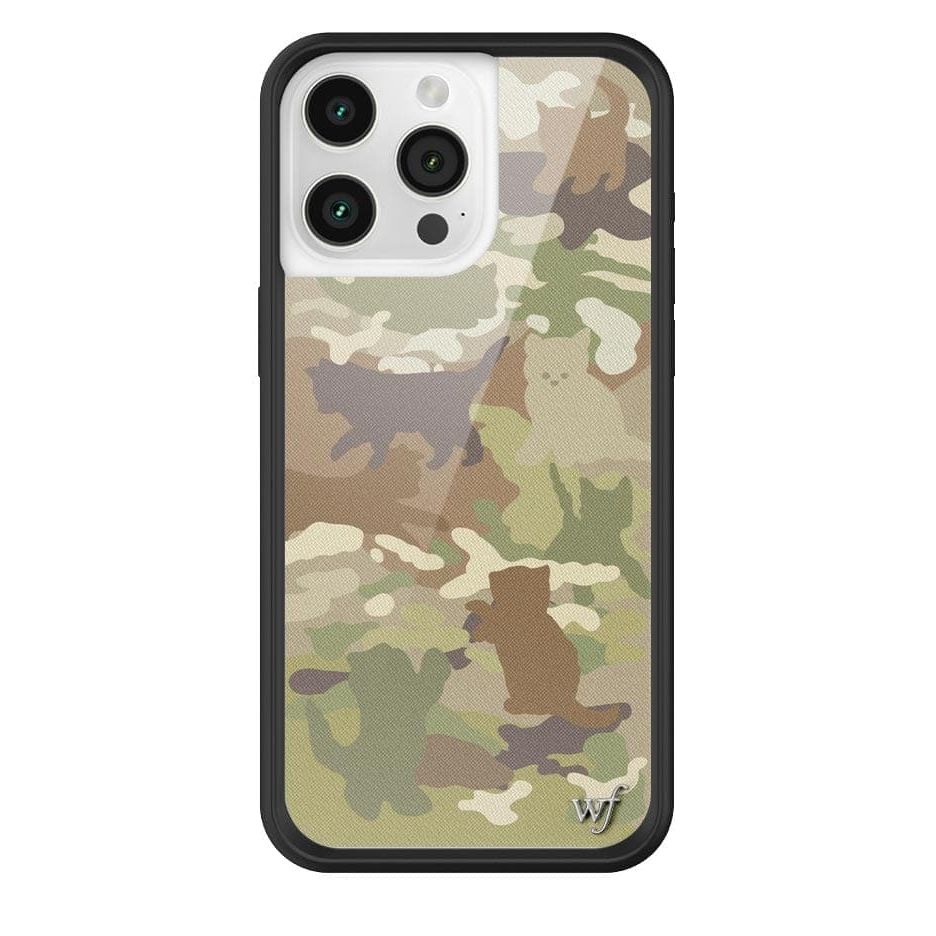 Cat Camo iPhone Case