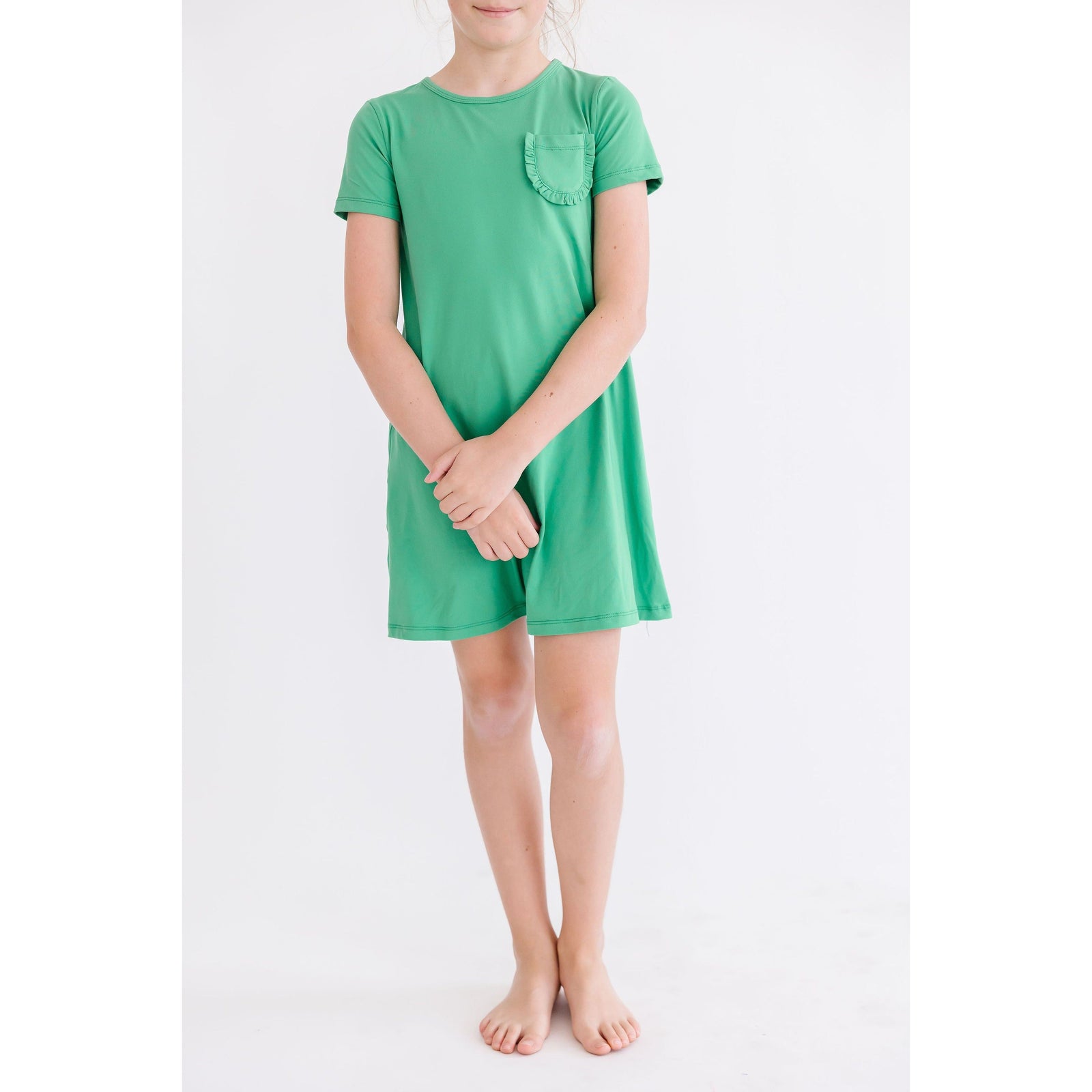 Kelly Green T-Shirt Dress