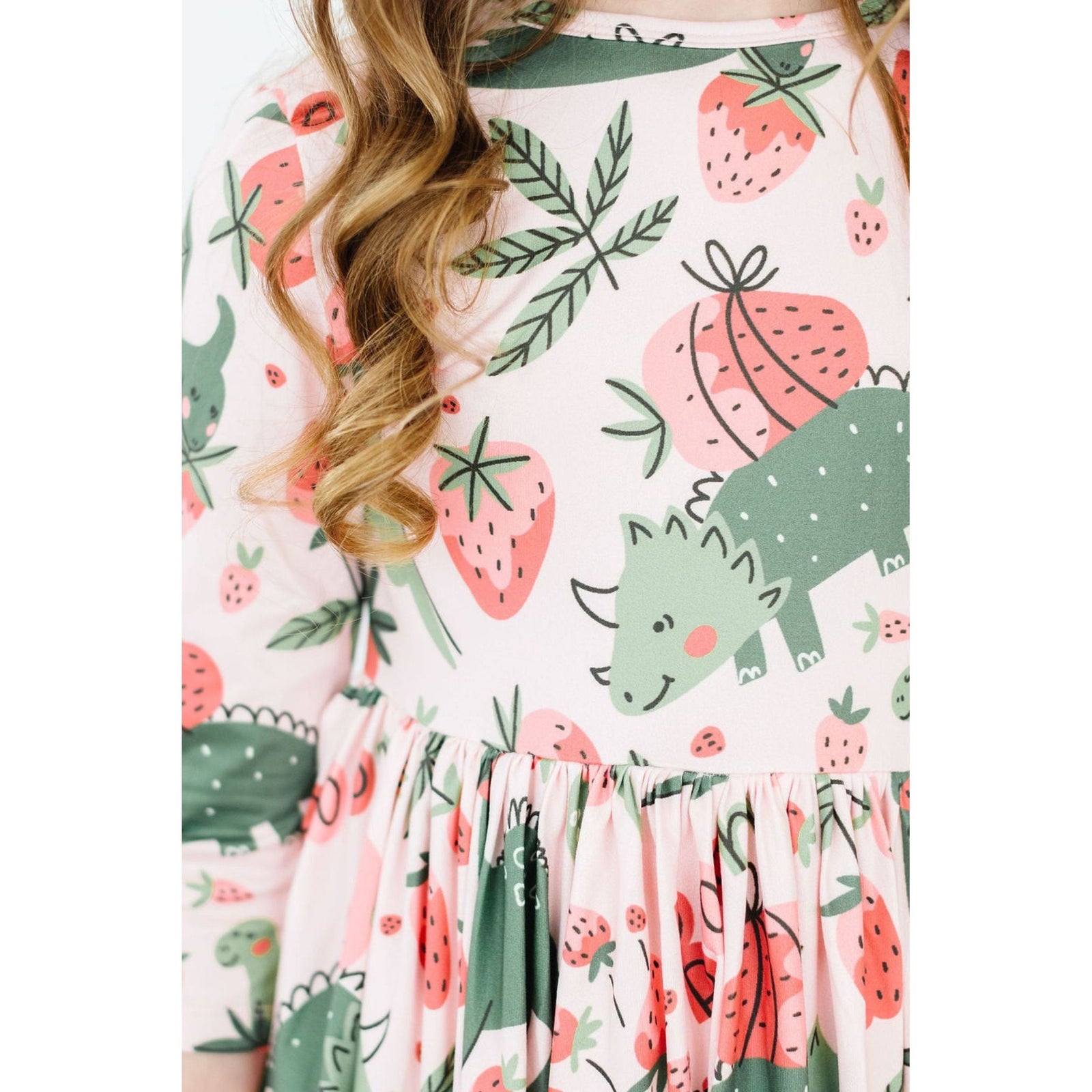 Hear Me Roar 3/4 Sleeve Pocket Twirl Dress