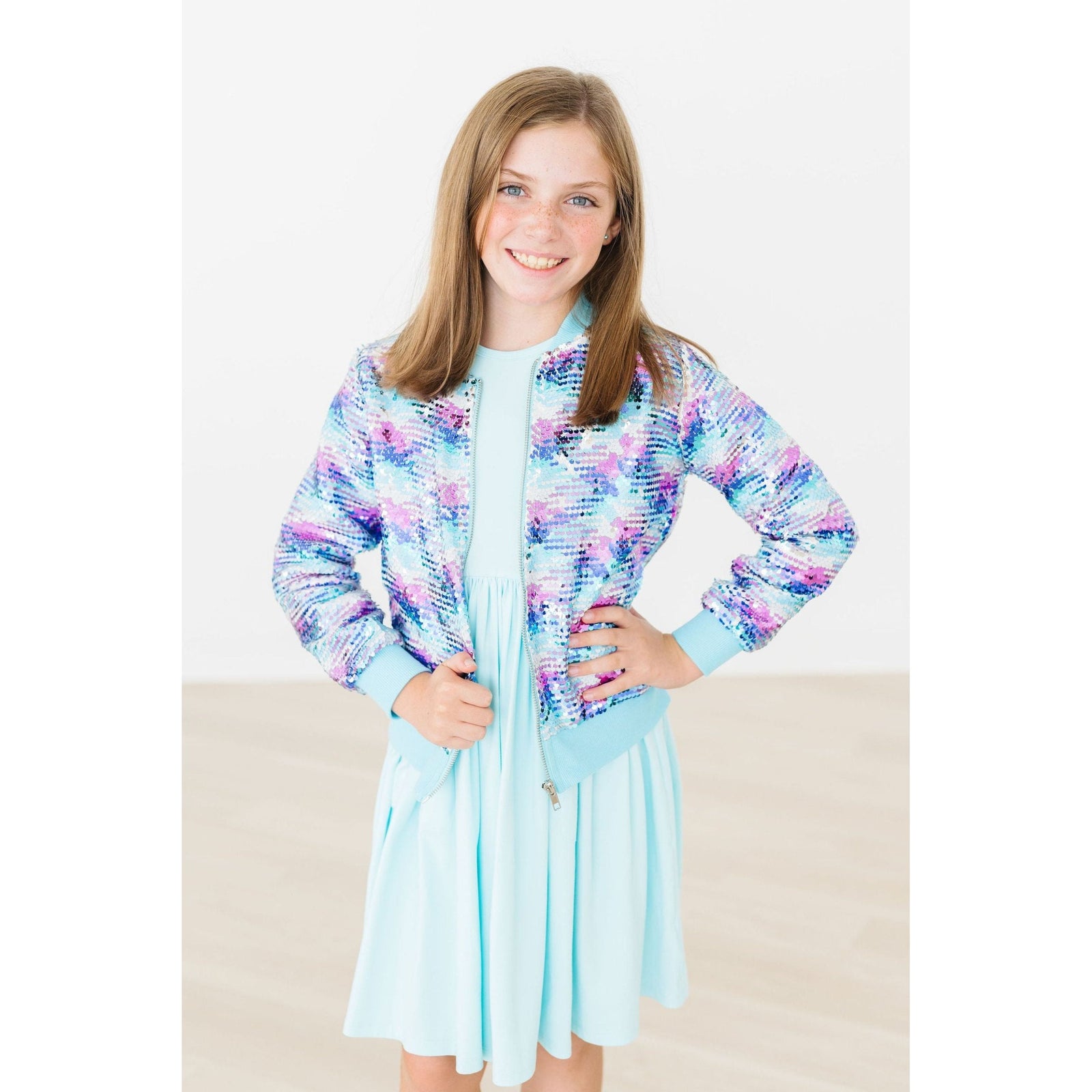 Mermaid Flip Sequin Jacket