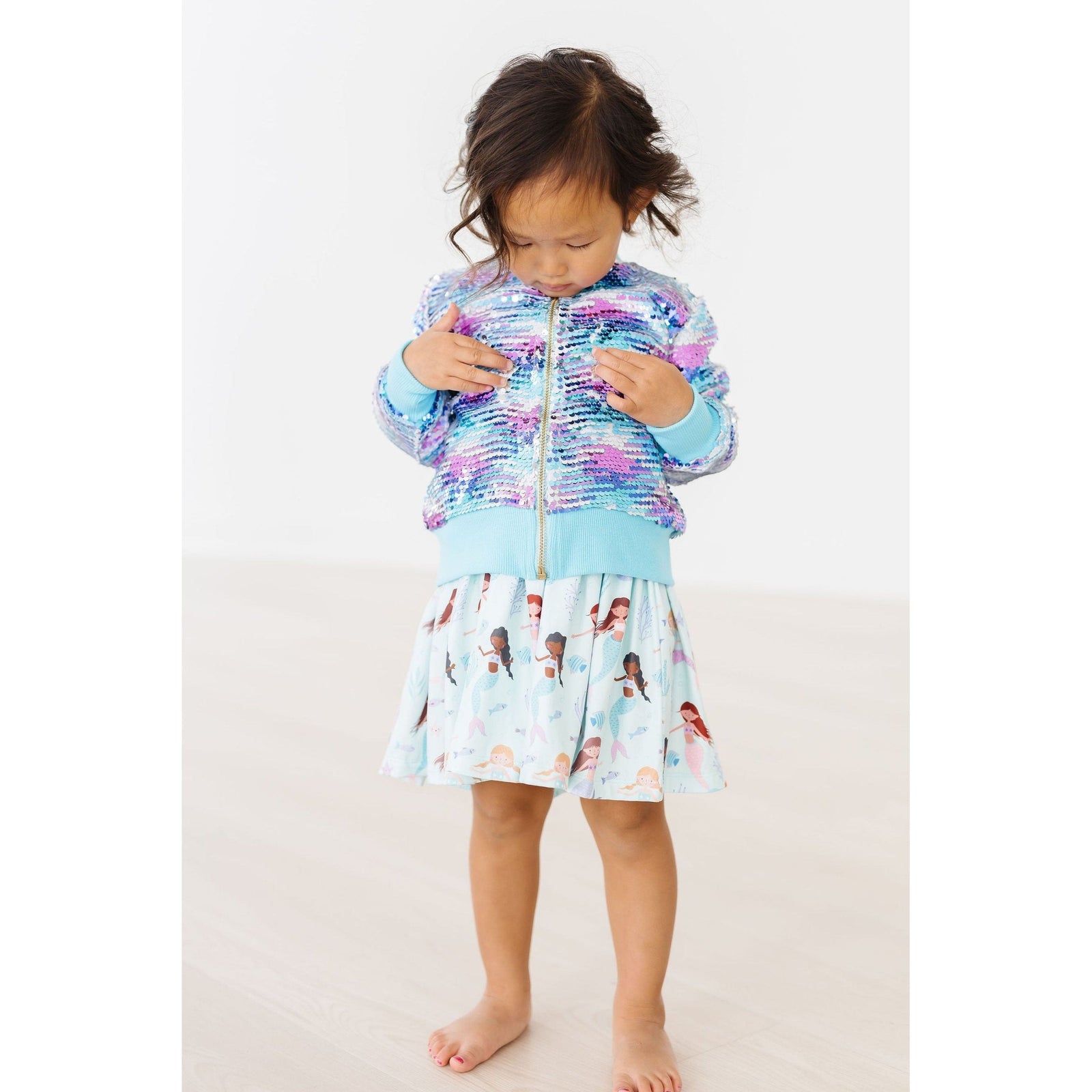 Mermaid Flip Sequin Jacket