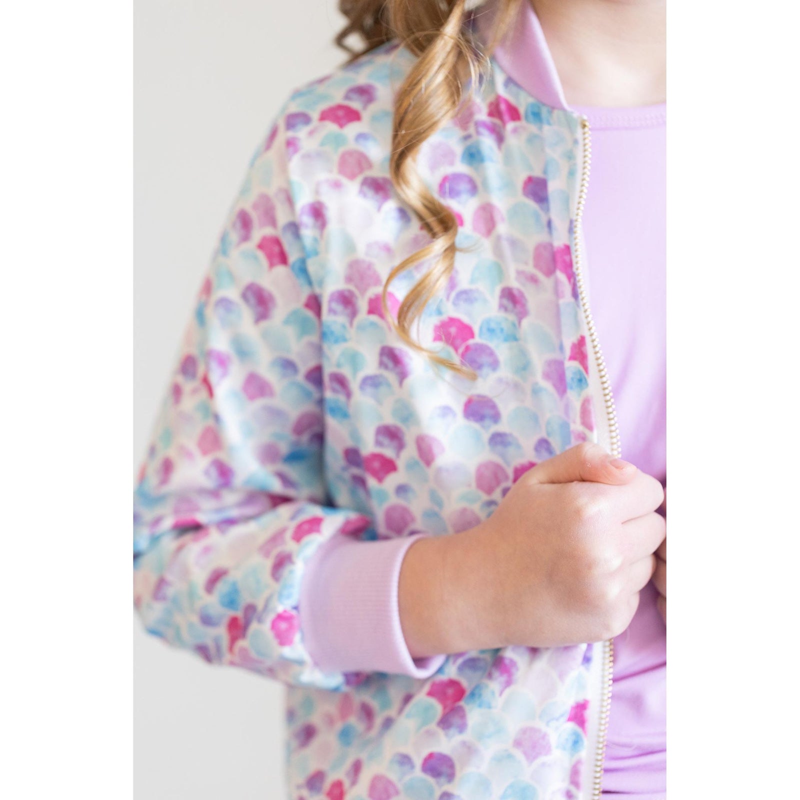 Mermaid Scales Satin Jacket