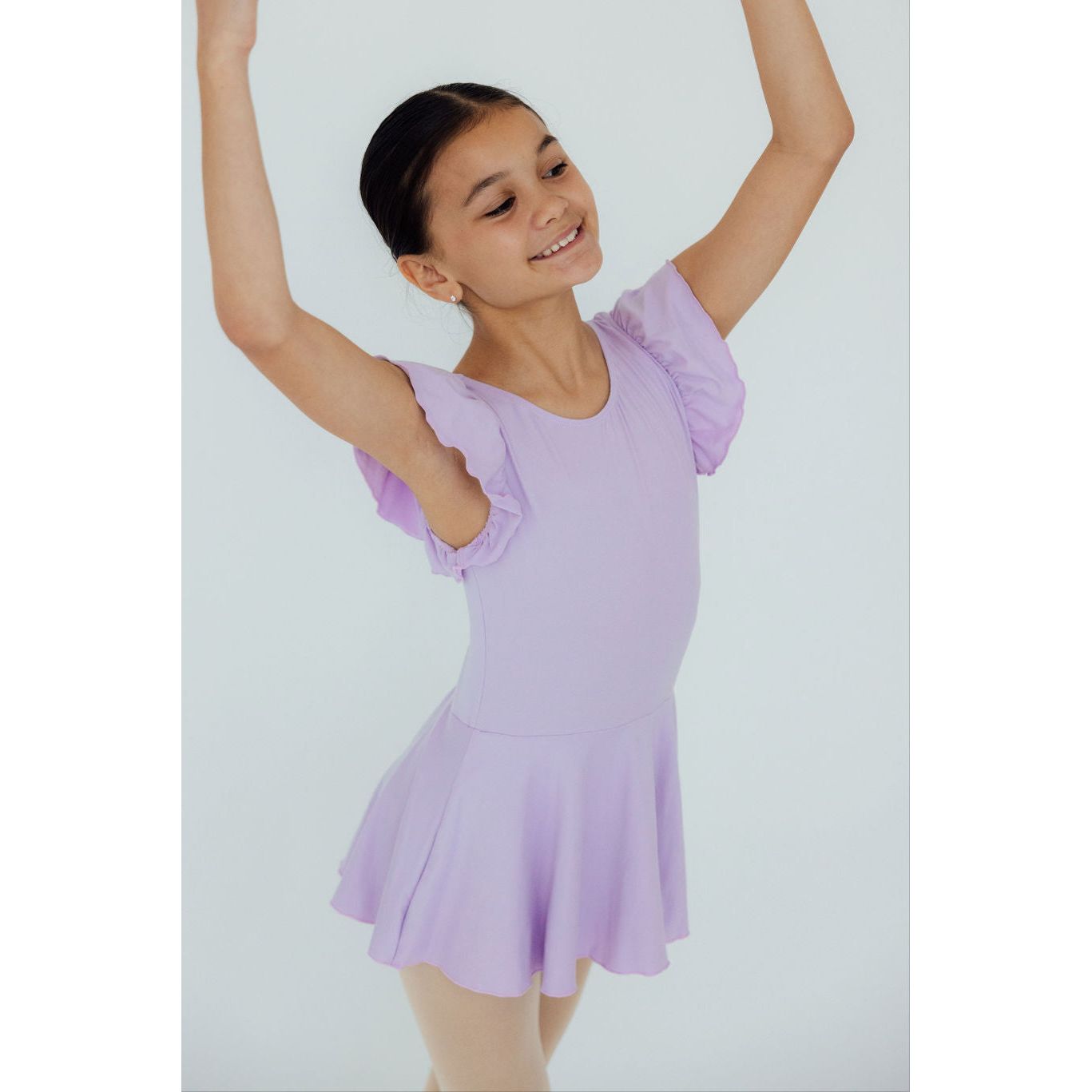 Lavender S/S Twirl Leotard