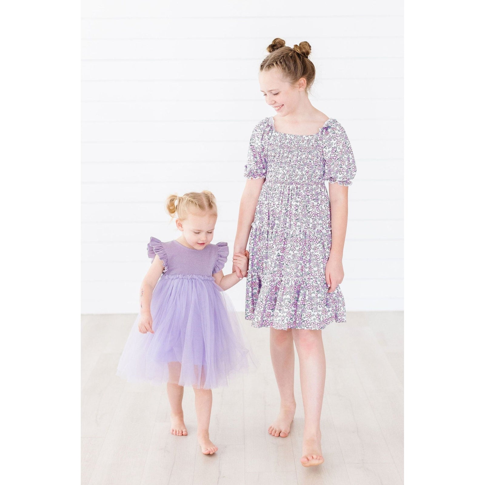 Lavender Shimmer Tutu Dress