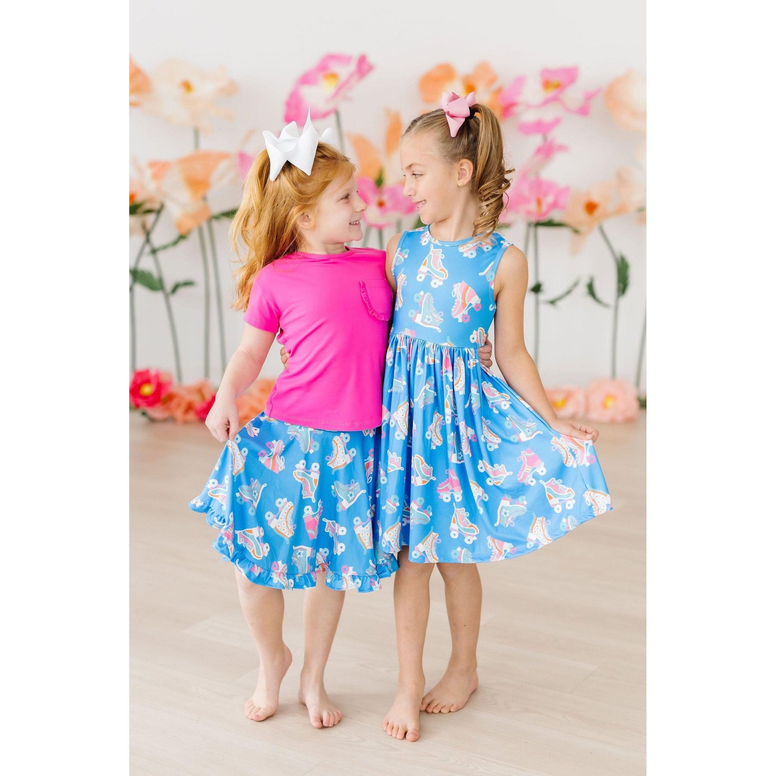 Let the Good Times Roll Ruffle Twirl Skort