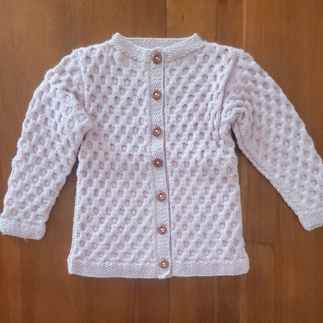 Honeycomb Cardigan - In Stock