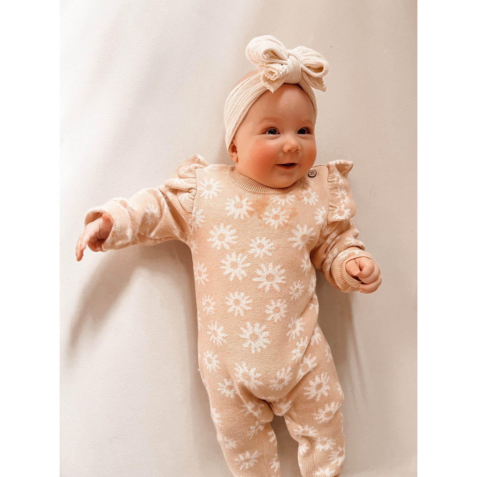 Luna + Luca Floral Jacquard Jumpsuit