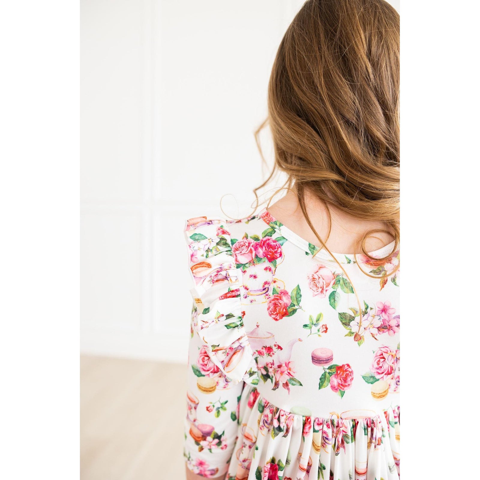 Macarons & Tea Ruffle Twirl Dress
