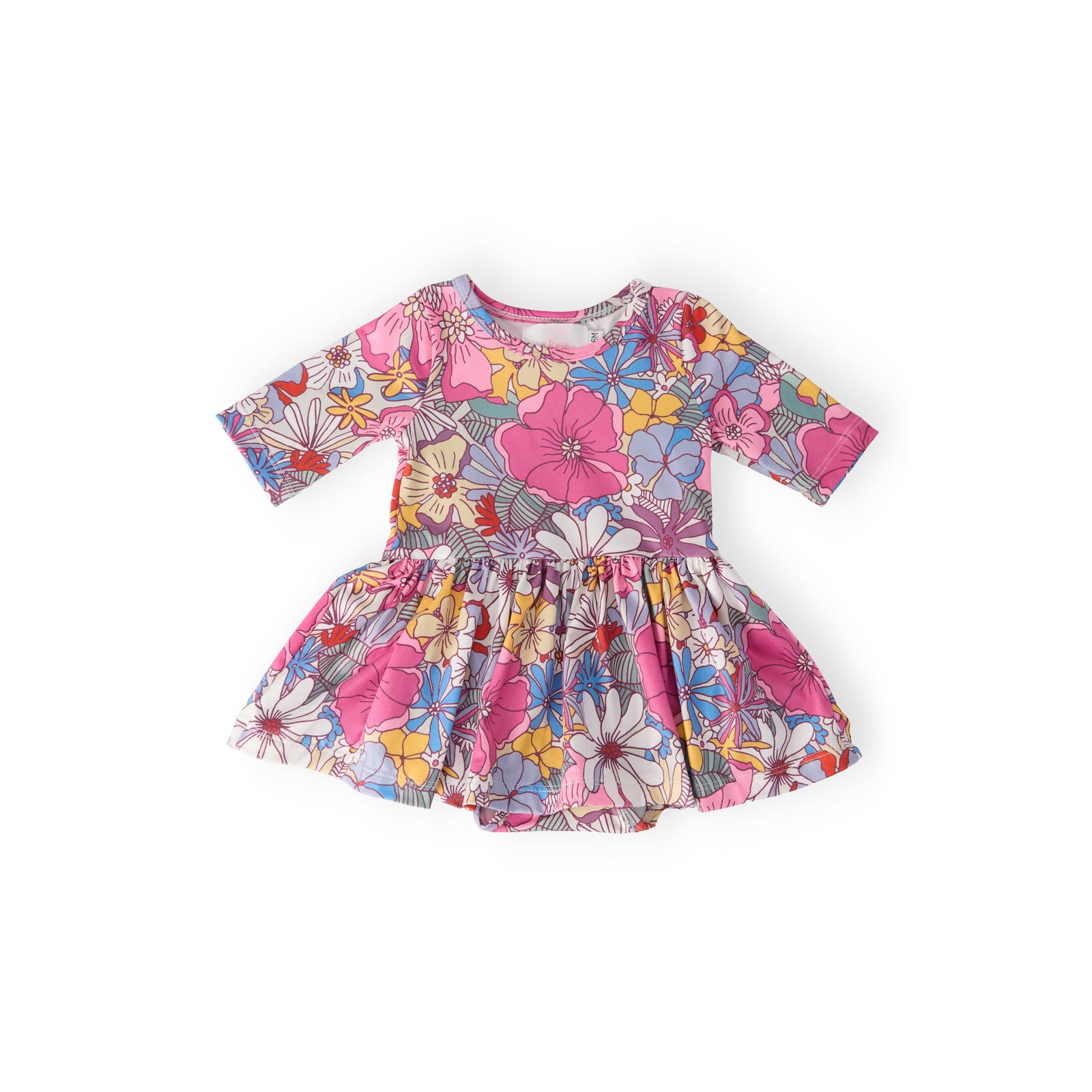 Mauve What's Up Buttercup Twirl Bodysuit