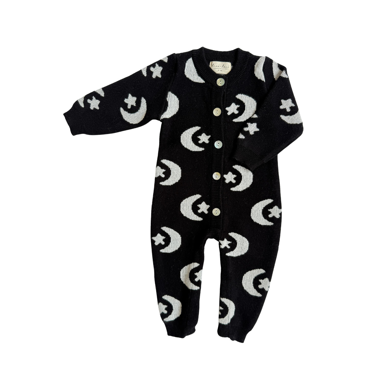Midnight Sky Jacquard Jumpsuit