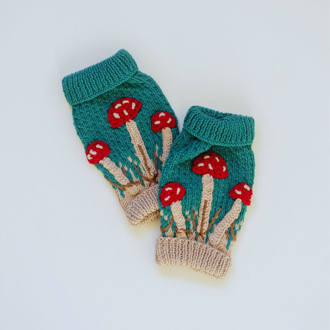 Mushroom Leg Warmers - In Stock