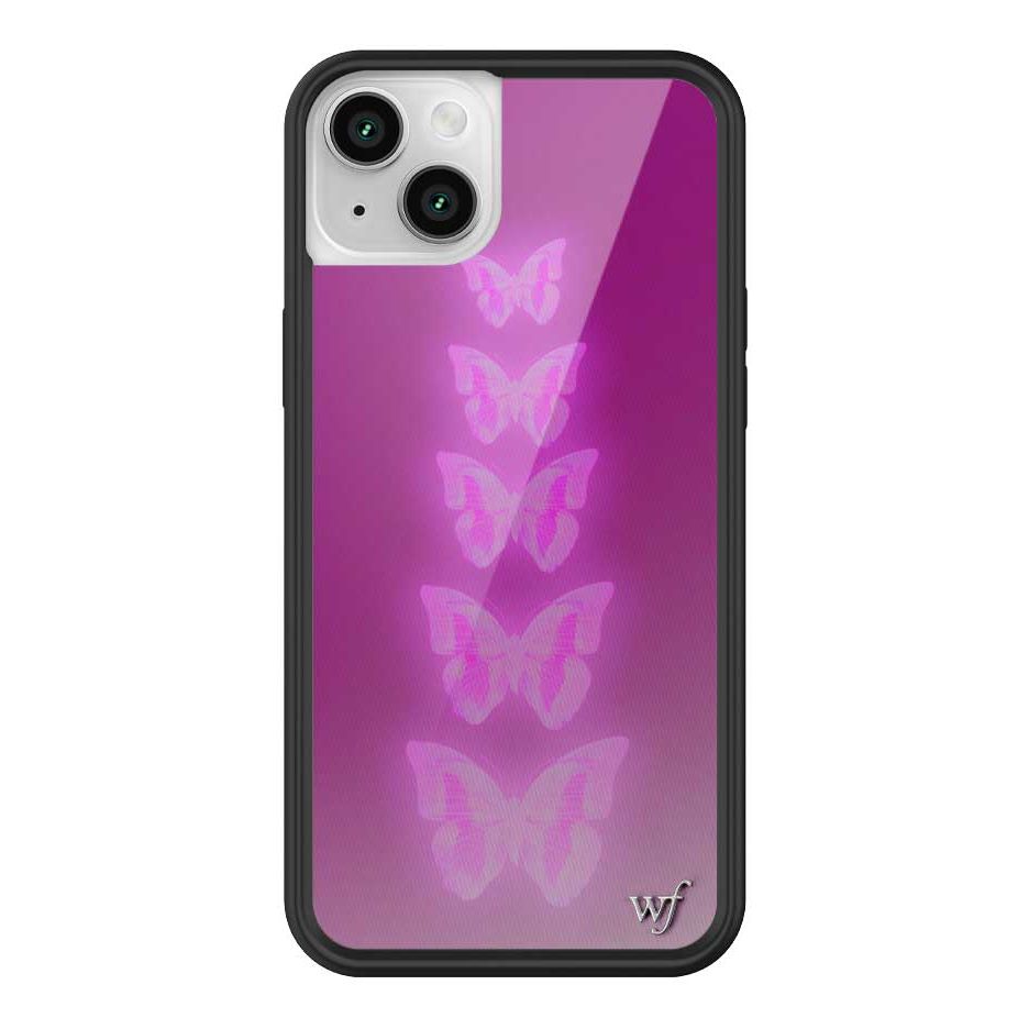 Neon Butterfly iPhone Case
