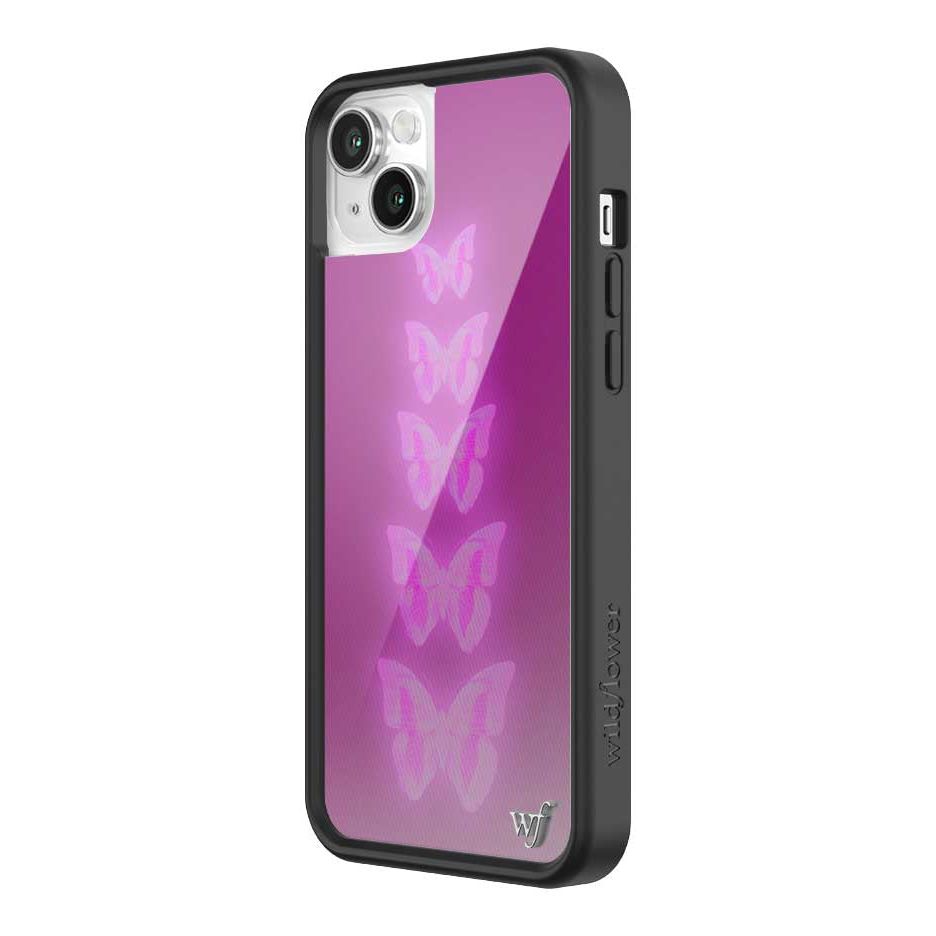 Neon Butterfly iPhone Case