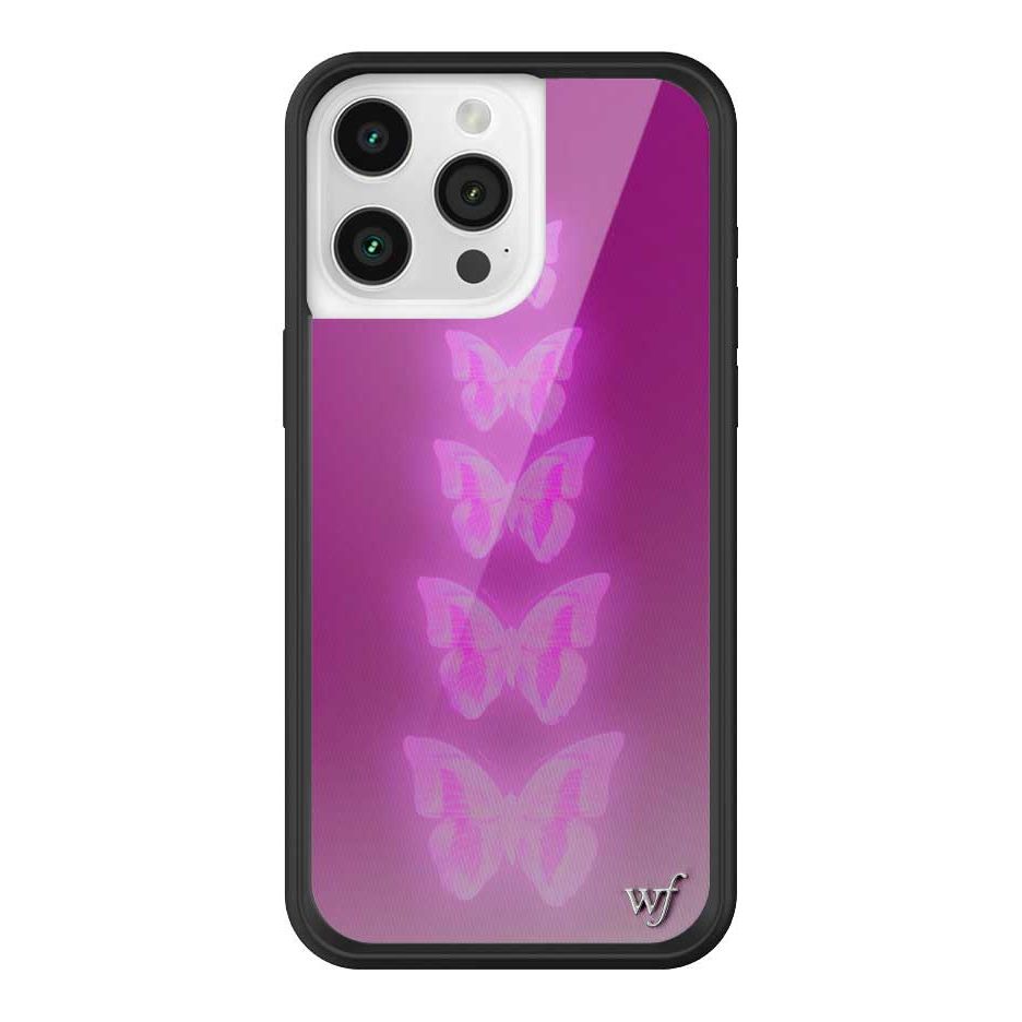 Neon Butterfly iPhone Case