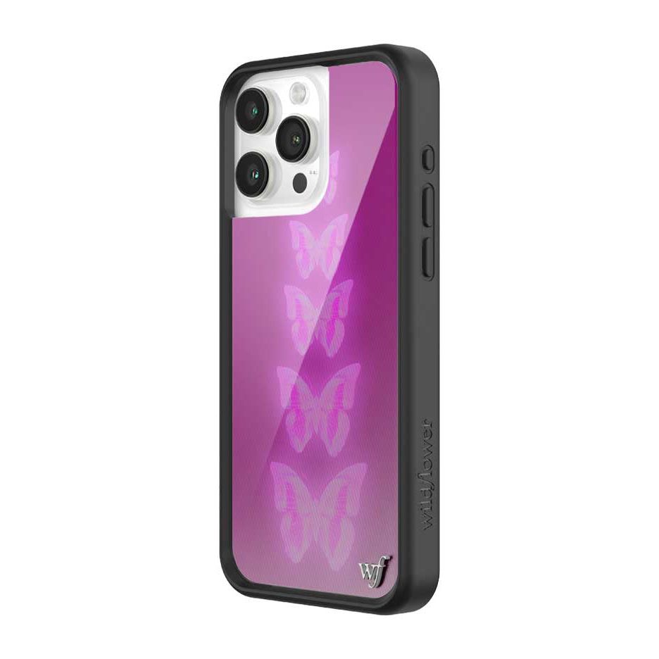 Neon Butterfly iPhone Case