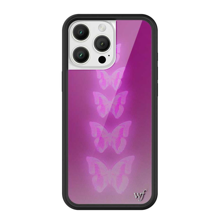 Neon Butterfly iPhone Case