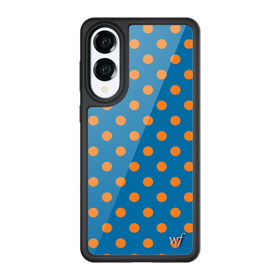 Polka Dot | Blue and Orange Samsung Galaxy Case