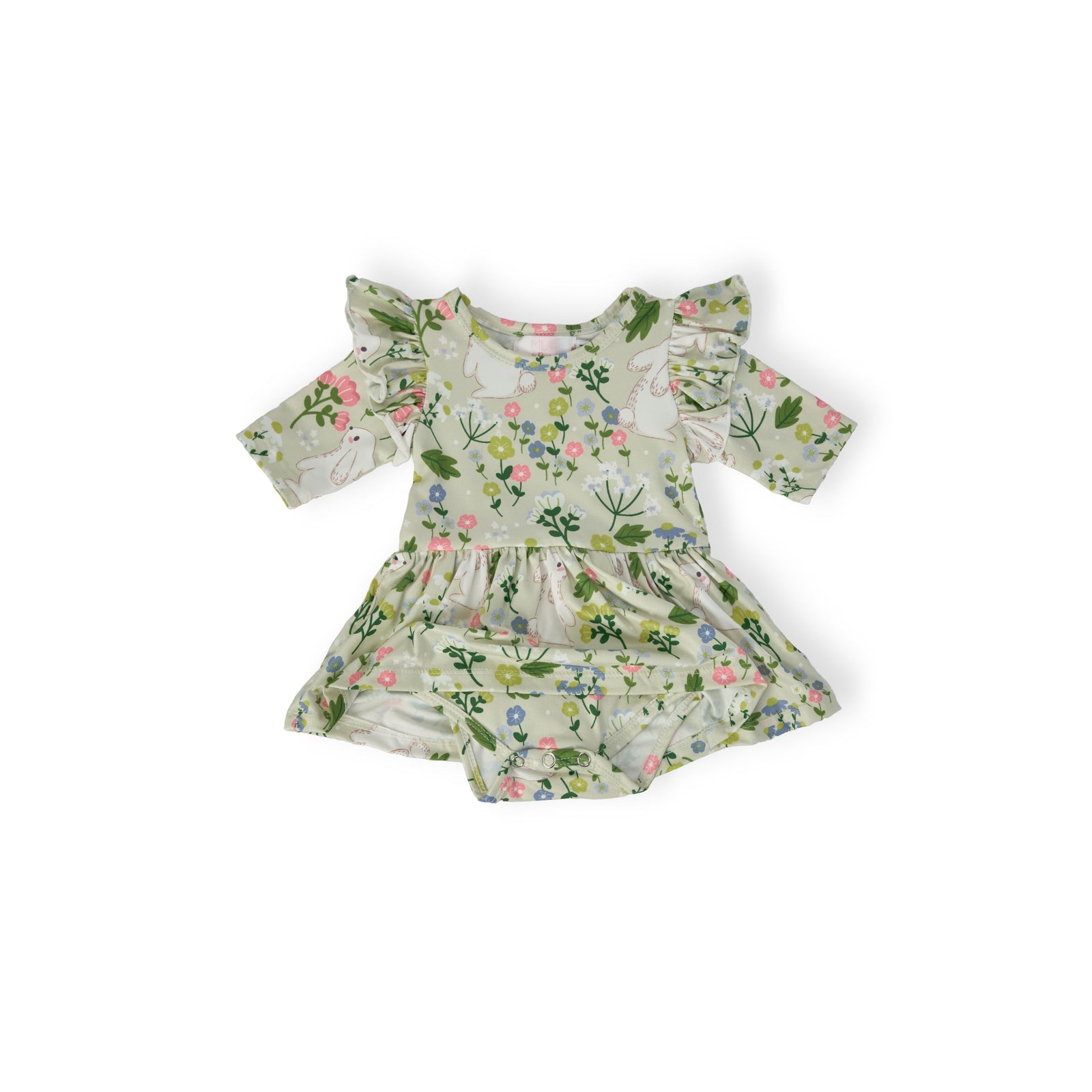 No Bunny Like You Twirl Flutter Bodysuit