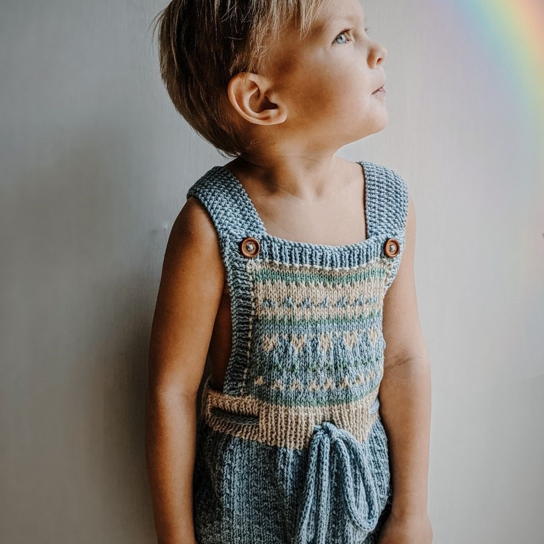 Unisex Nordic-Inspired Romper