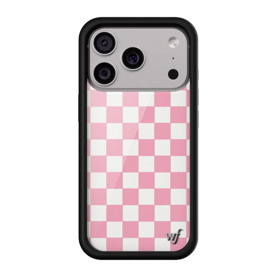Checkers | Pink iPhone Case