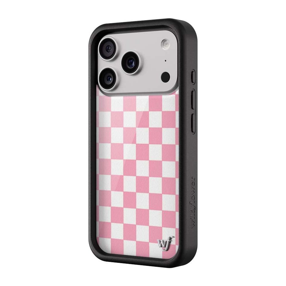 Checkers | Pink iPhone Case
