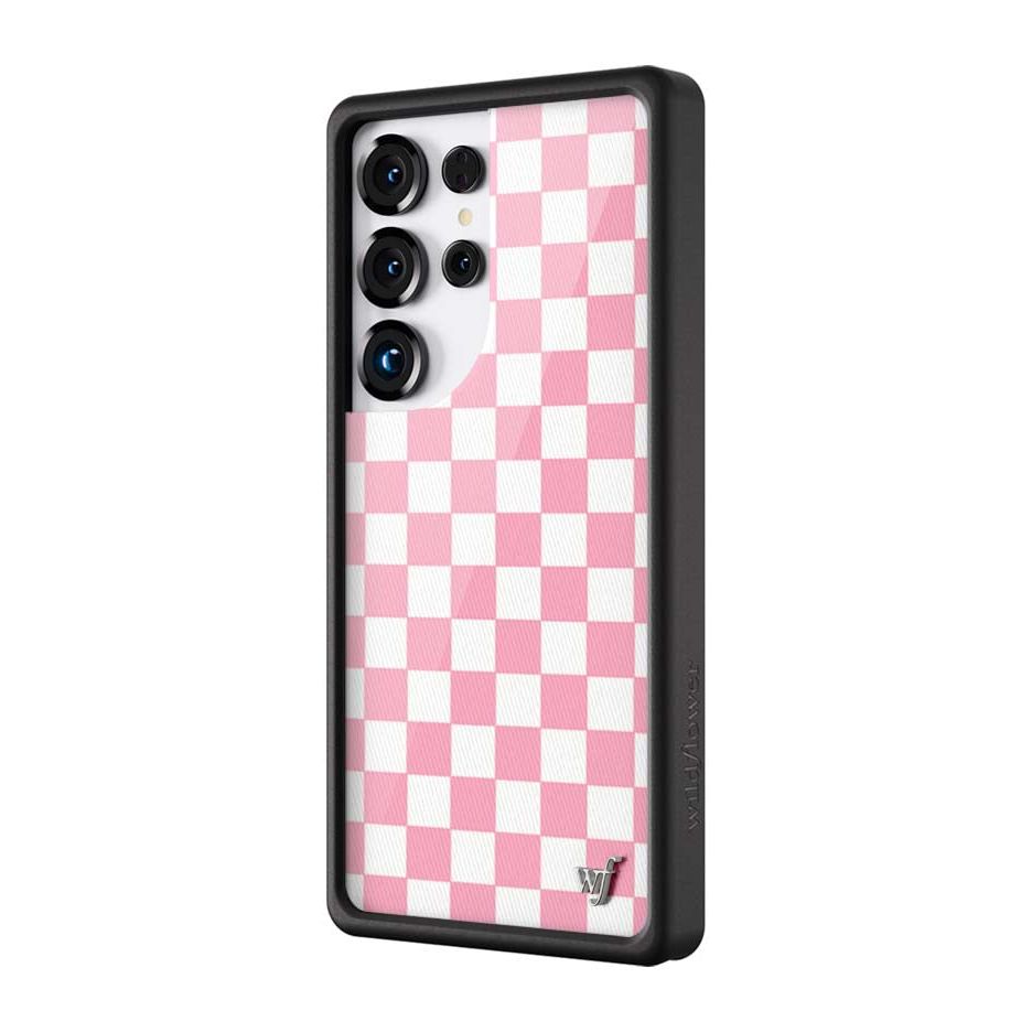 Checkers | Pink Samsung Galaxy Case