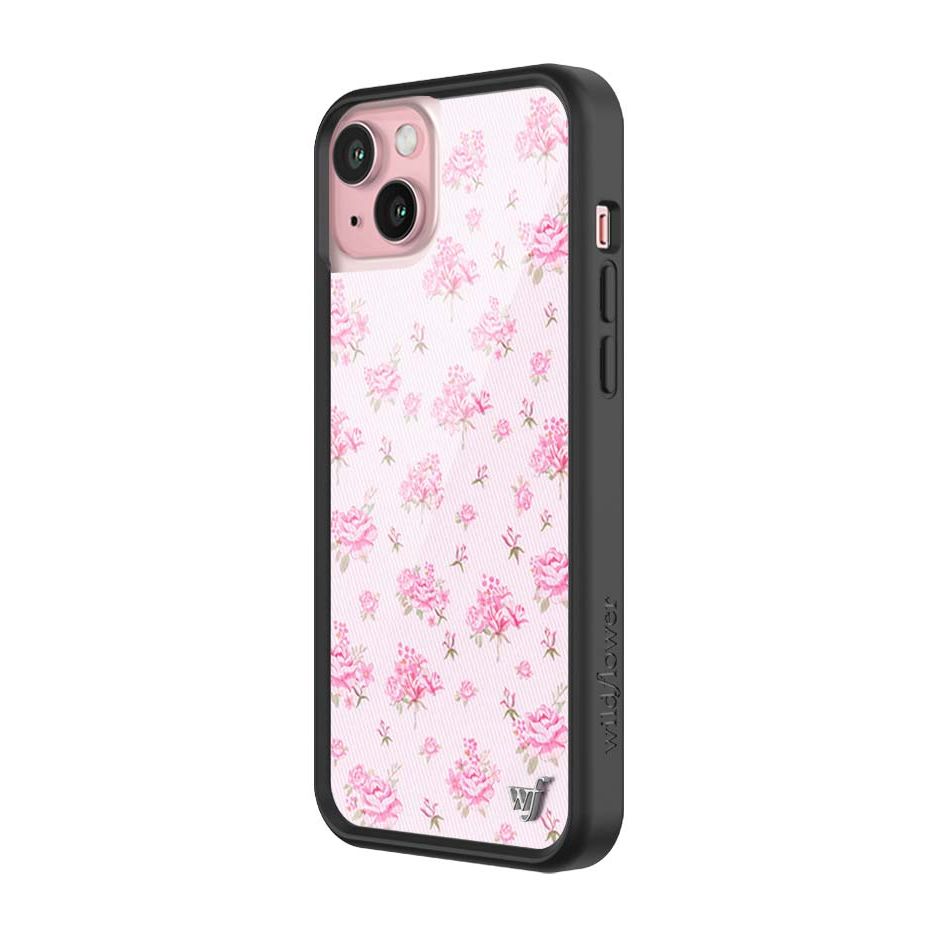 Forget Me Not Floral | Pink iPhone Case