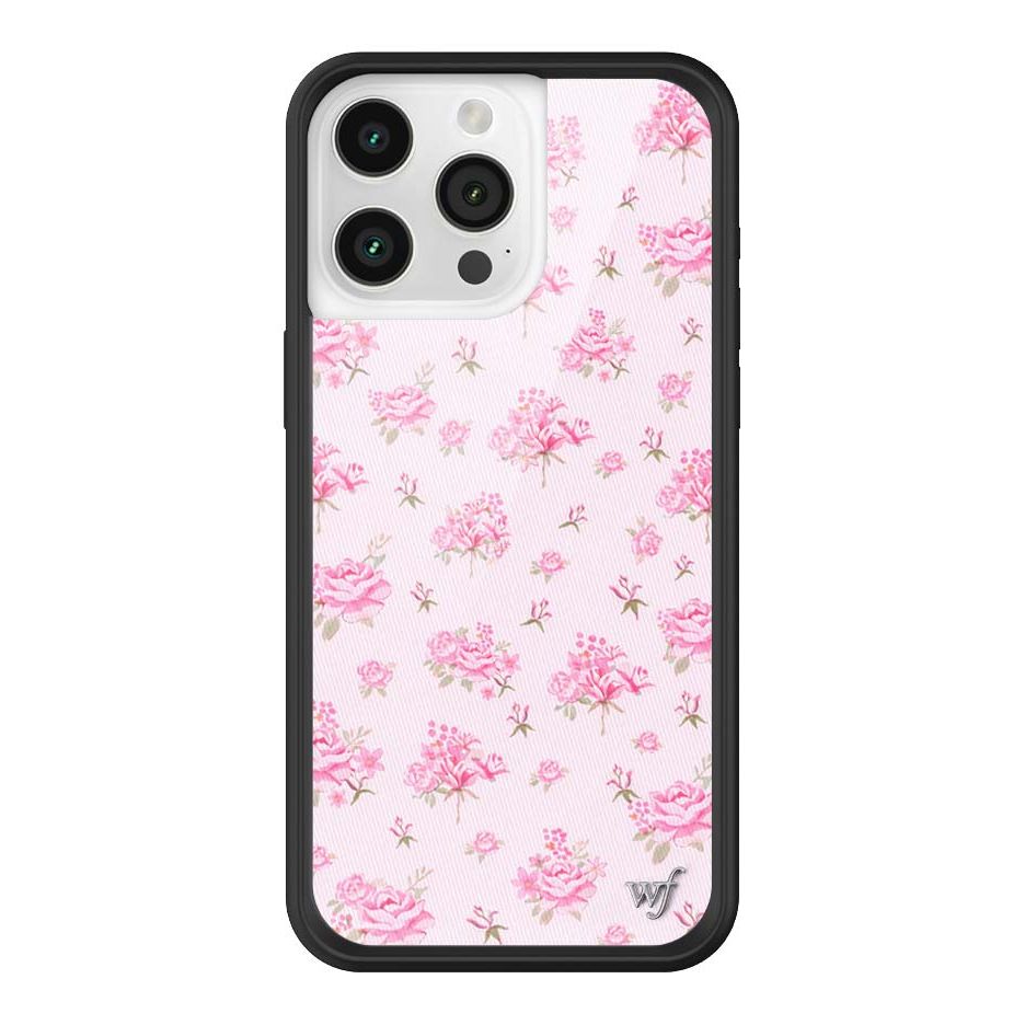 Forget Me Not Floral | Pink iPhone Case
