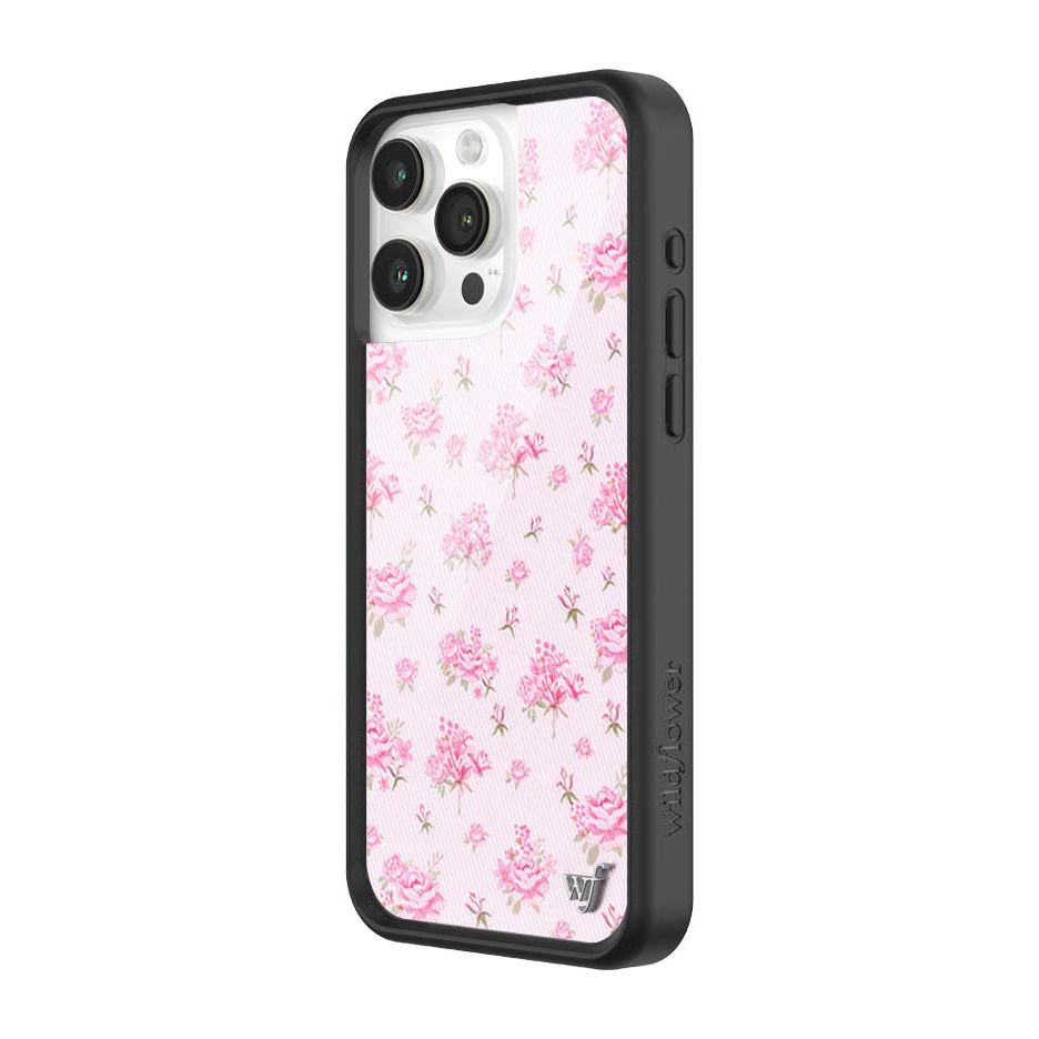Forget Me Not Floral | Pink iPhone Case