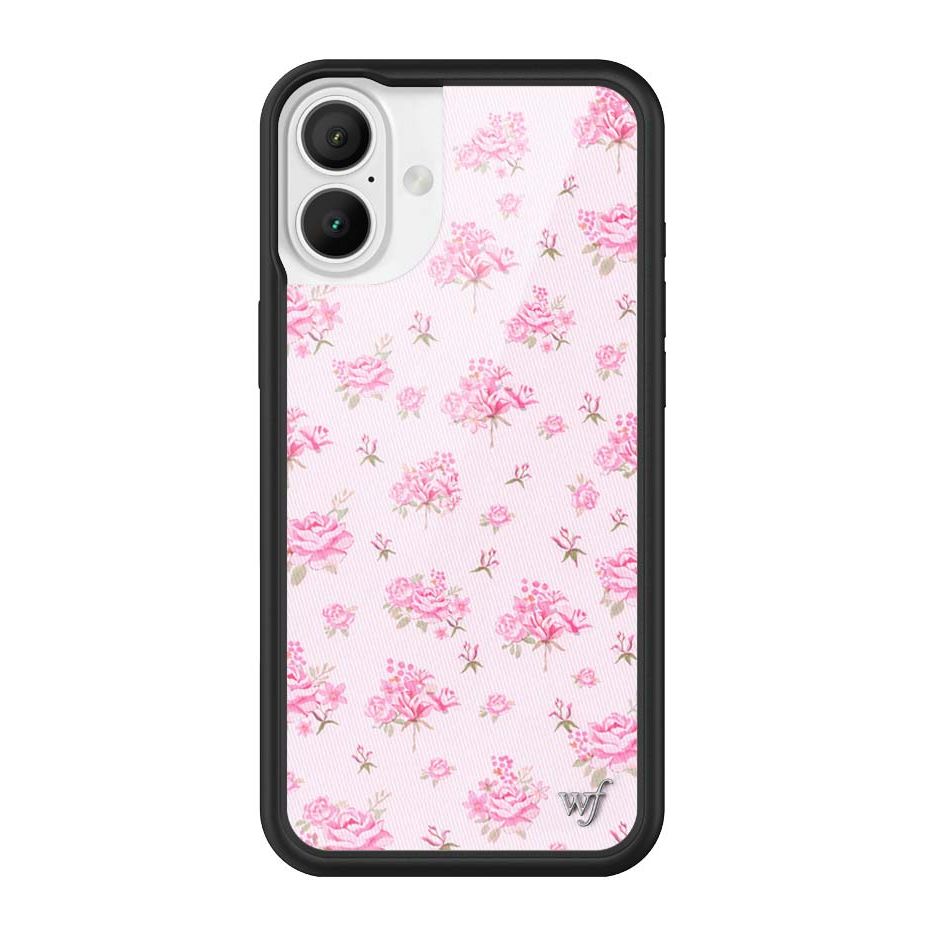 Forget Me Not Floral | Pink iPhone Case
