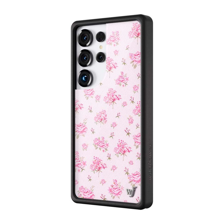 Forget Me Not Floral | Pink Samsung Galaxy Case